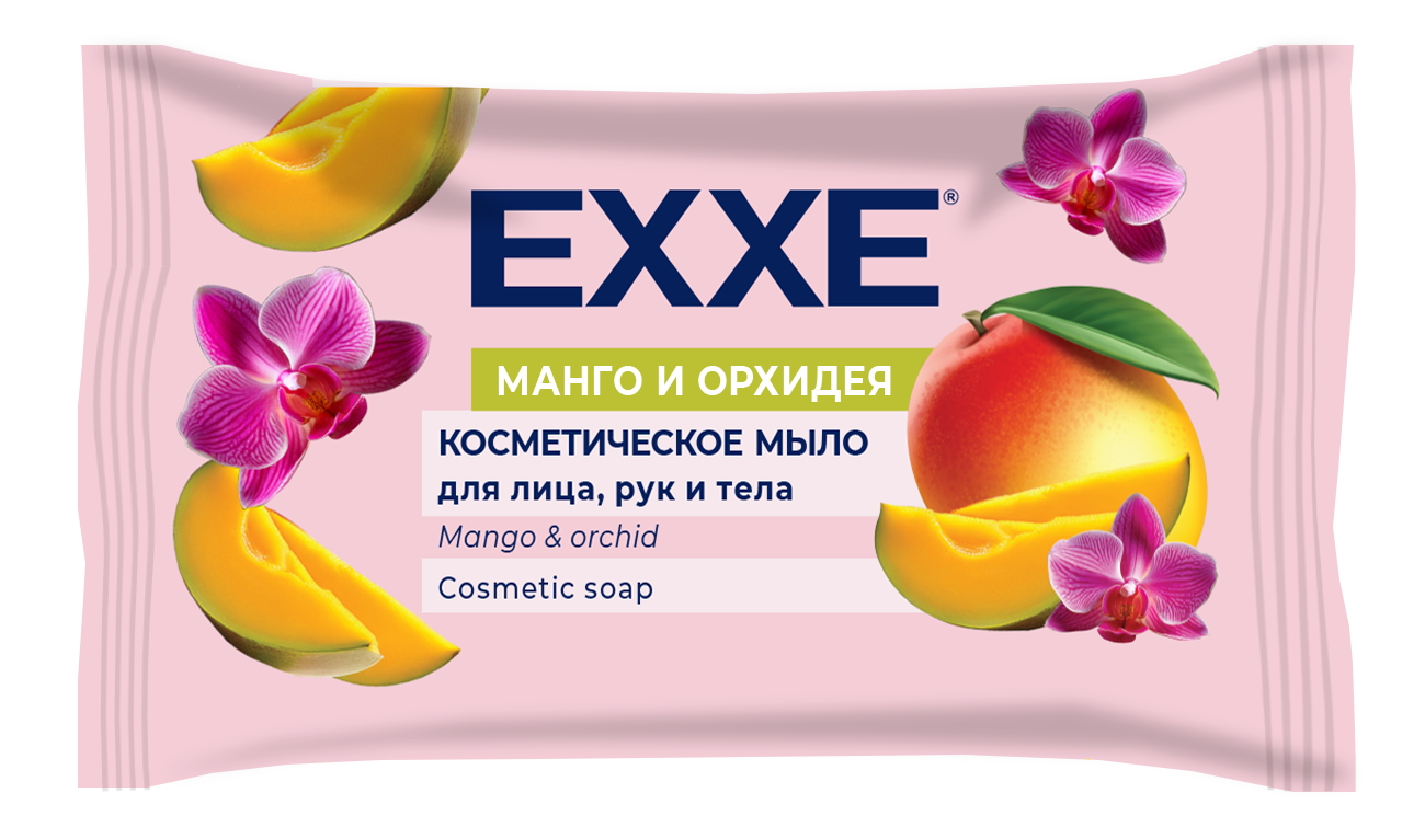 EXXE Косметическое мыло "Манго и орхидея", 75г