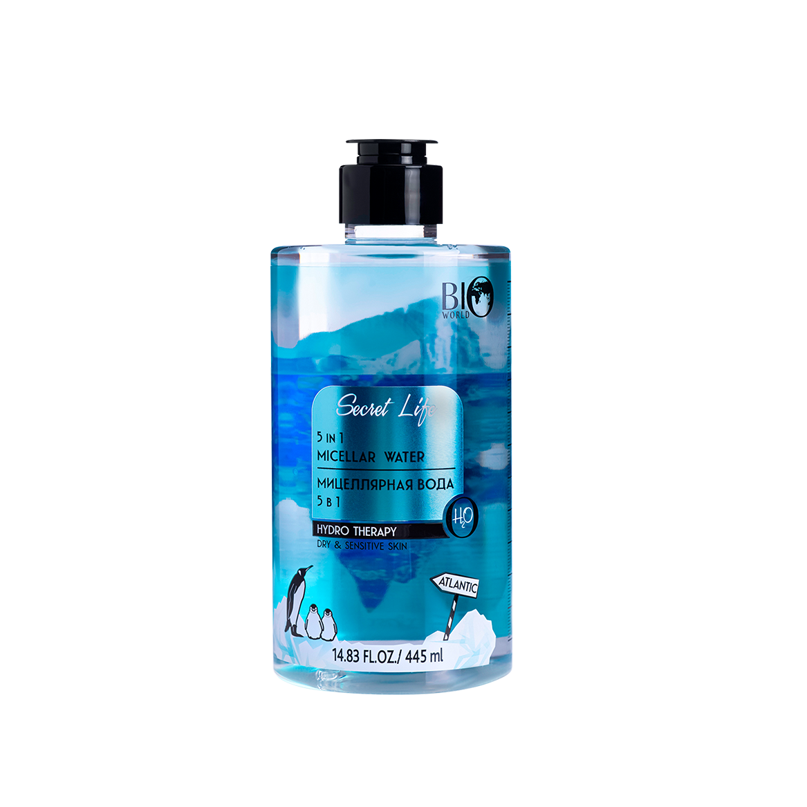 Bio World Мицеллярная вода 5 в 1; 445 мл, 4812547000988