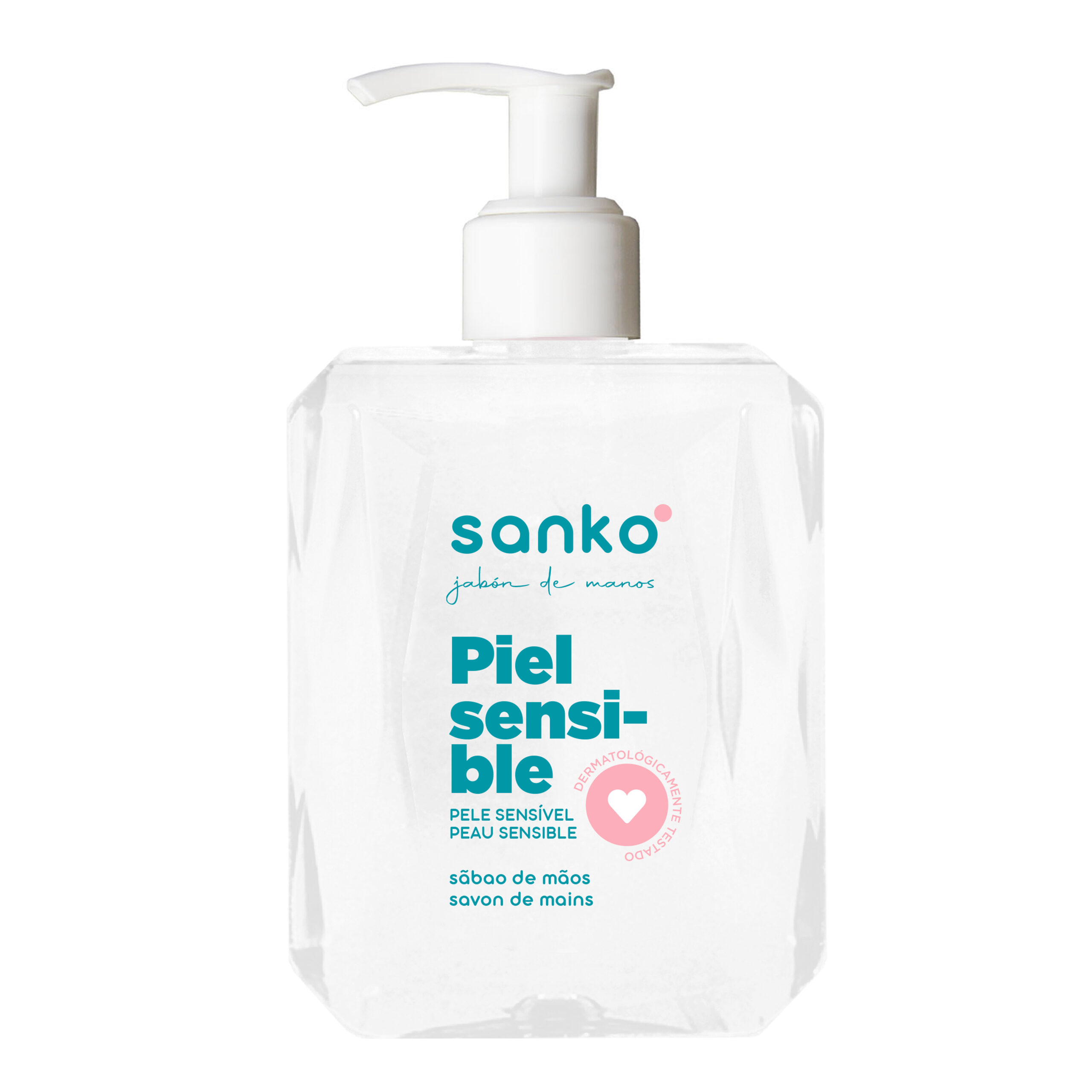 SANKO Жидкое мыло для рук для чувствительной кожи, 500мл