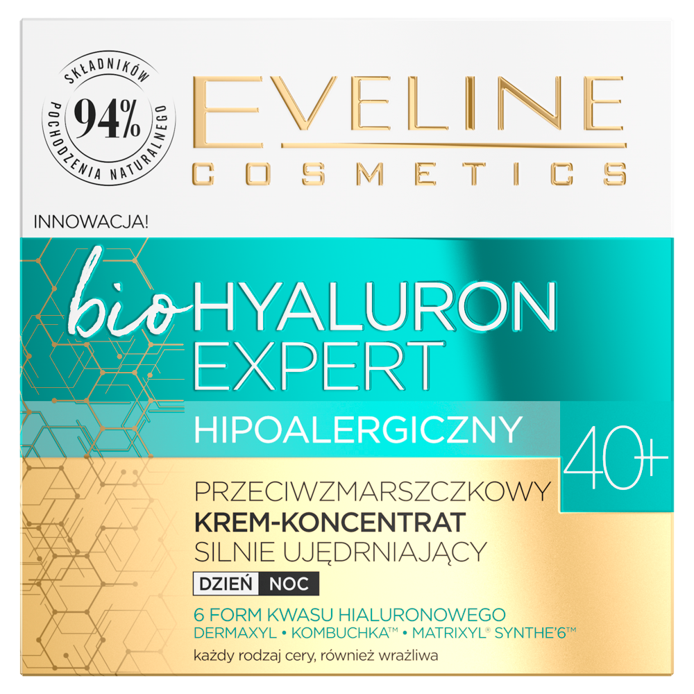 EVL Интенсивно укрепл. крем-концентрат против морщин 40+ серии bioHYALURON EXPERT, 50мл