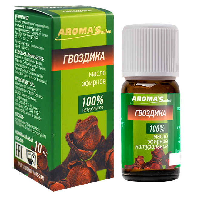 Масло эфирное  Гвоздика, 10 мл