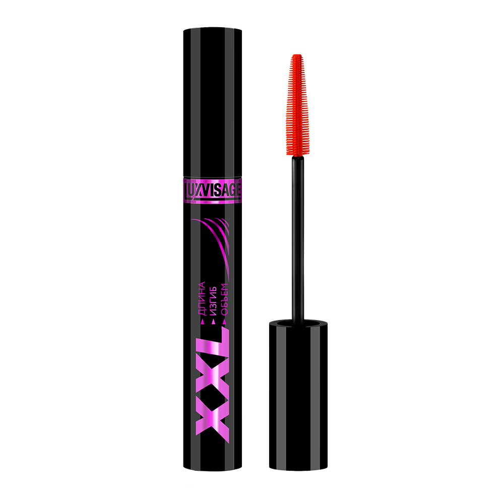 Тушь для ресниц LUXVISAGE XXL 9 г Длина - Изгиб - Объем