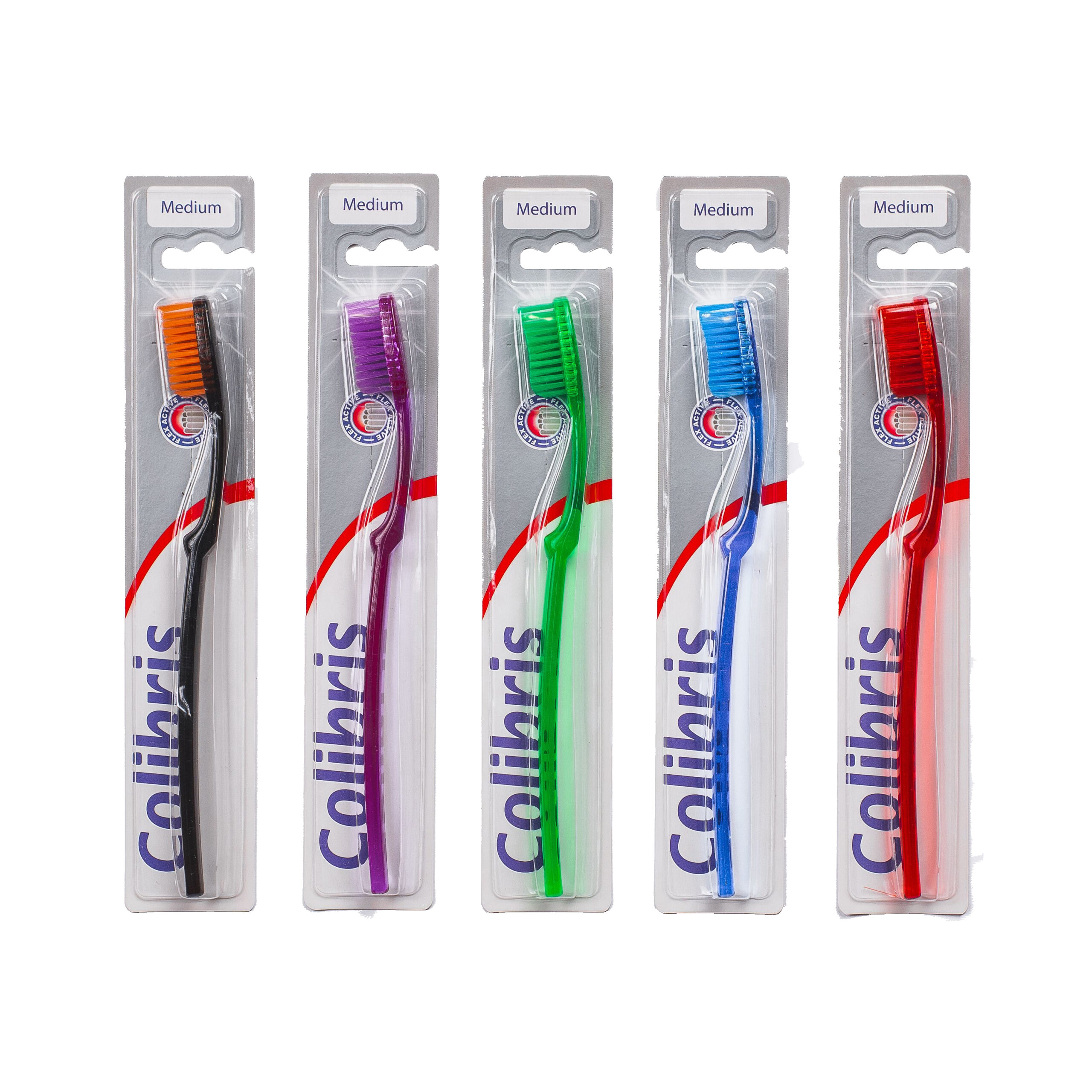 Щетка зубная цветная, арт 0901