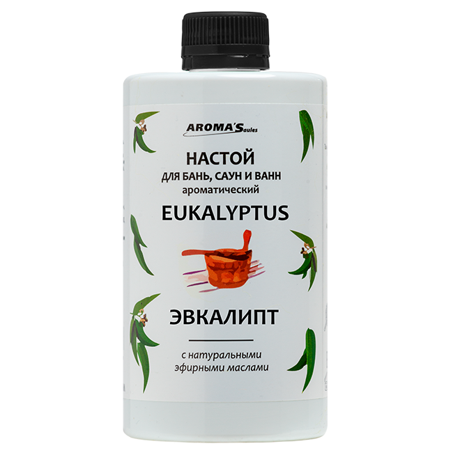 Настой ароматический для бань,саун,ванн "Эвкалипт", 400 мл