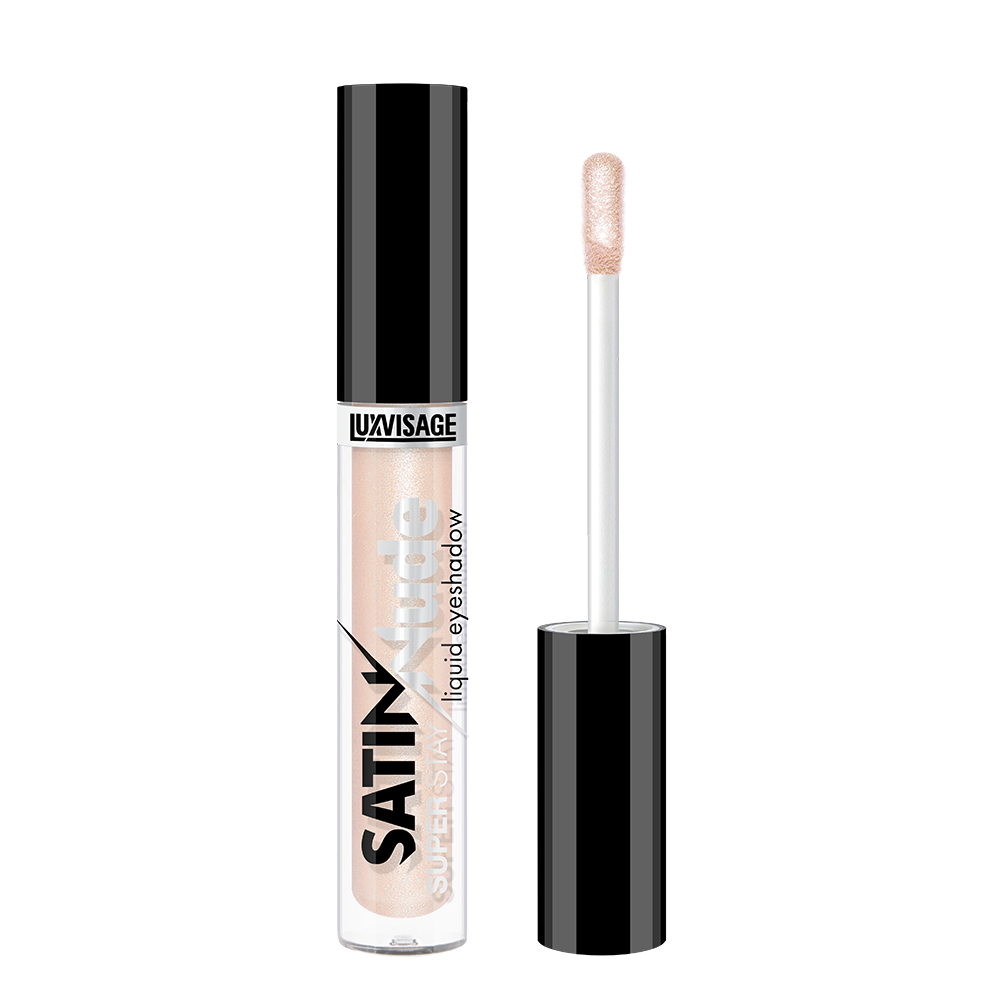 Жидкие тени для век LUXVISAGE SATIN Nude super stay 3,5 г 201 тон