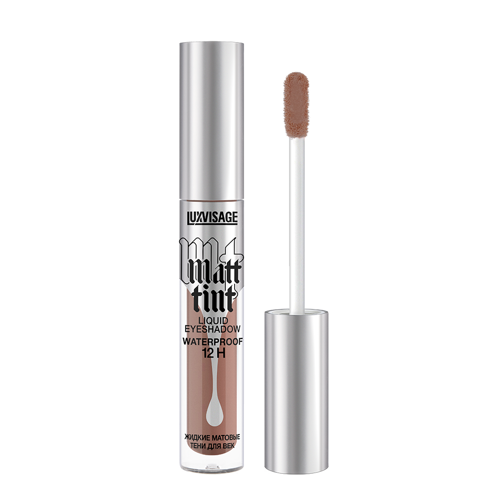 Жидкие матовые тени для век LUXVISAGE Matt tint waterproof 12H 3 г 109 тон