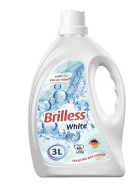 Средство моющее синтетическое  для белых тканей White Brilless, 3 л