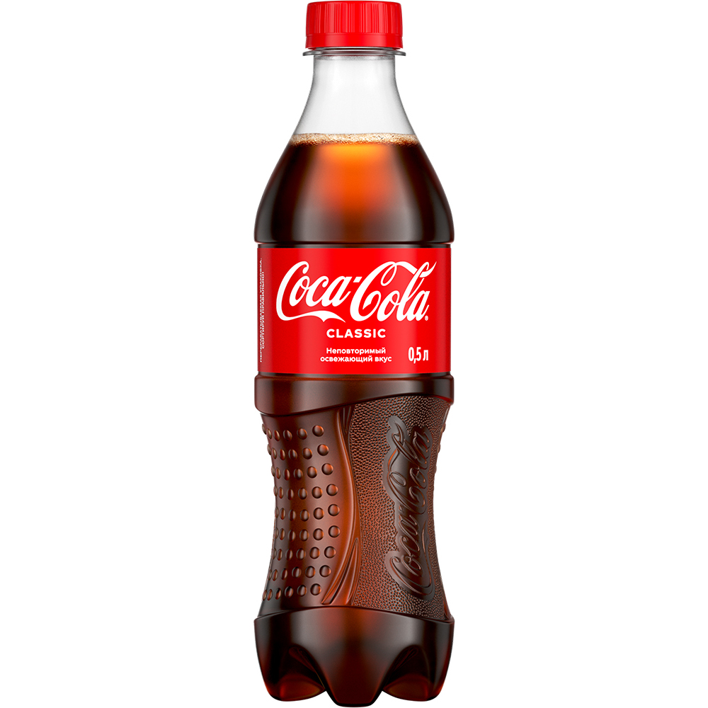 Напиток газированный Coca-Cola безалкогольный, 500 мл