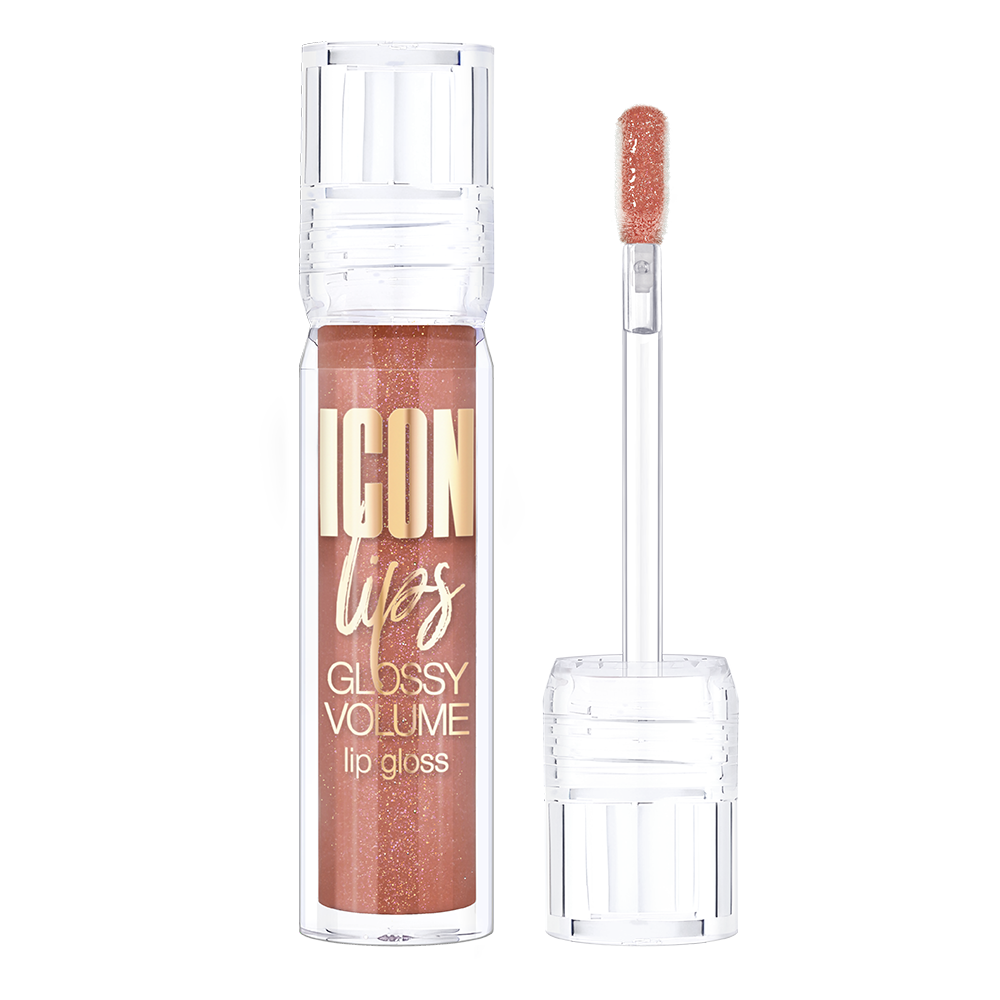 Блеск для губ с эффектом объема LUXVISAGE ICON lips glossy volume 3,4 г 506 тон 