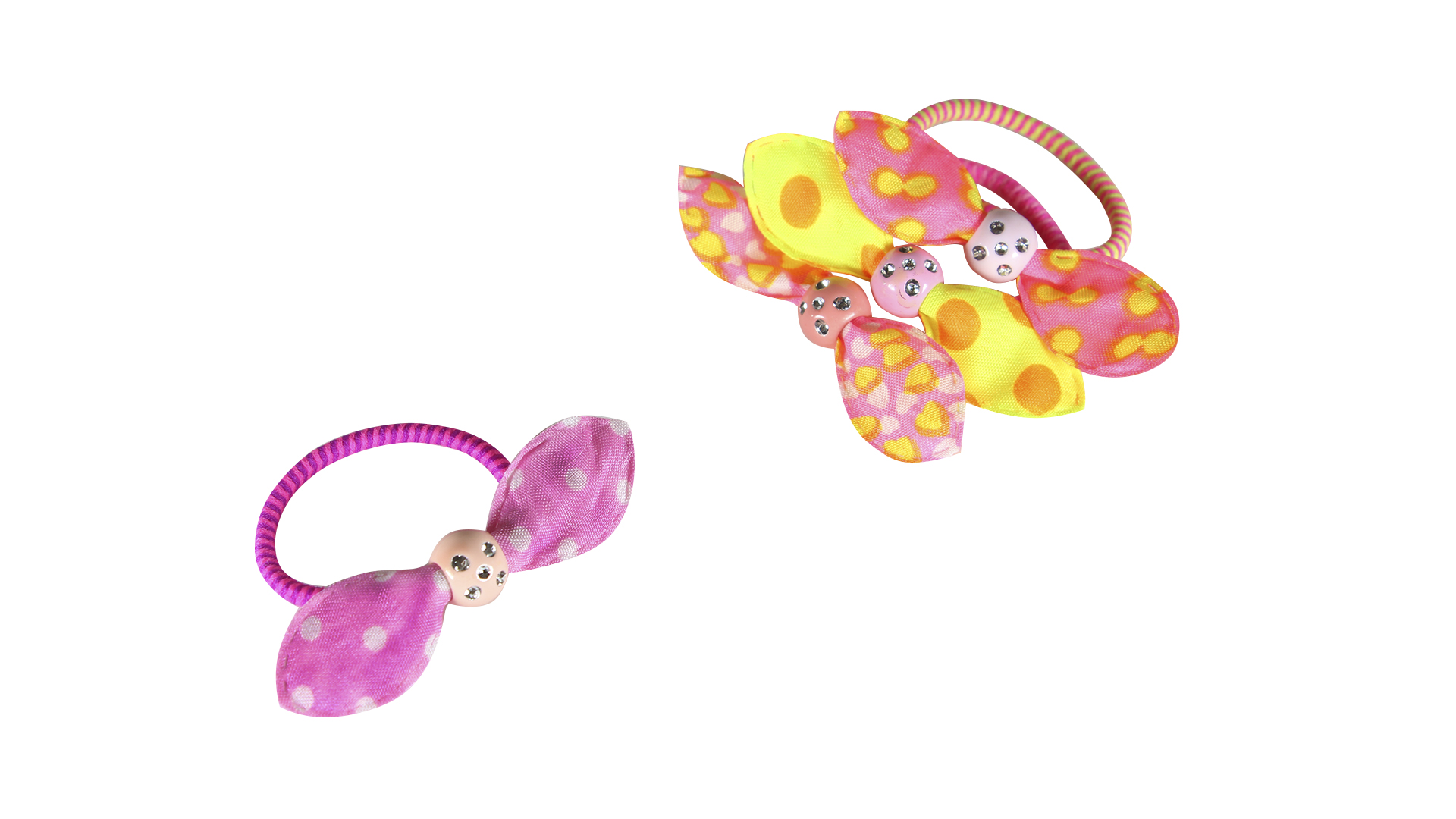 Украшение для волос-резинка 2шт, арт.2181
