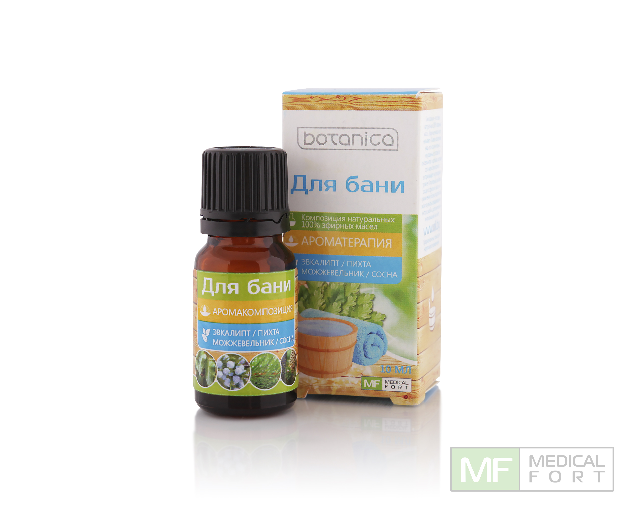Композиция эфирных масел Для бани, 10 мл