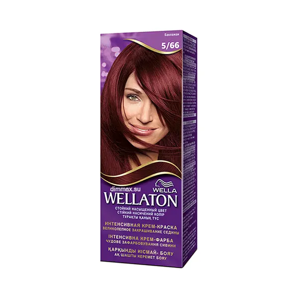 Веллатон / Wellaton Intense - Крем-краска для волос тон 5/66