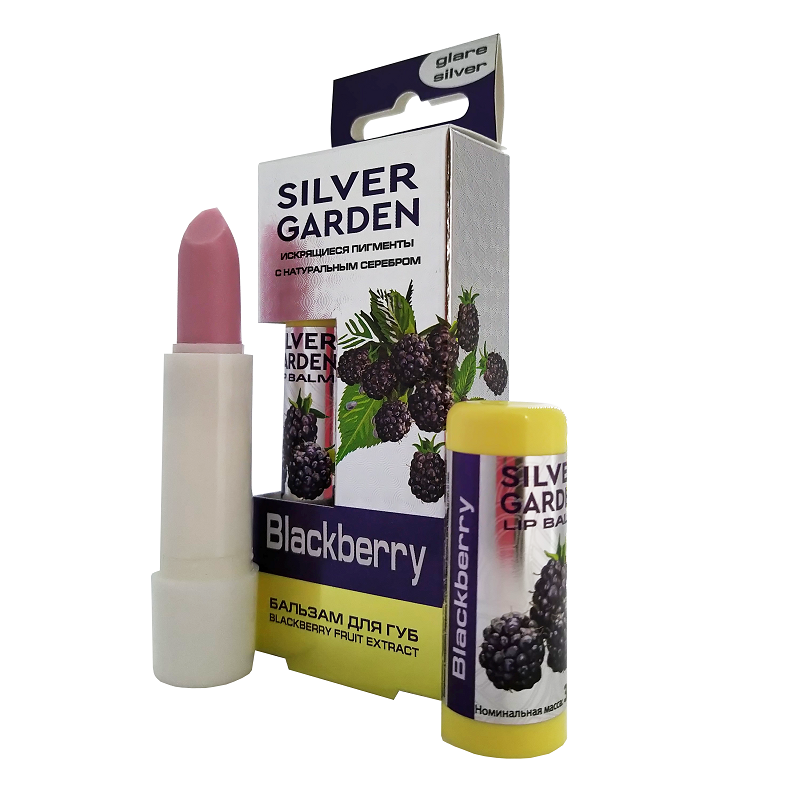 SILVER GARDEN   Бальзам для губ ЕЖЕВИКА  3,5г