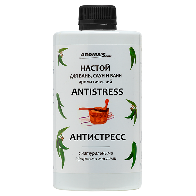 Настой ароматический для бань,саун,ванн "Антистресс", 400 мл