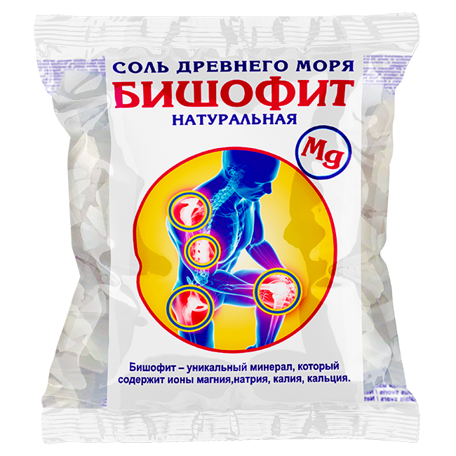Бишофит (соль древнего моря) сухой, 0.5 кг, РБ