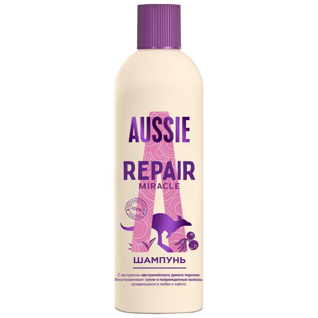 Шампунь AUSSIE Repair Miracle с маслом австралийских семян жожоба для поврежденных волос 300 мл