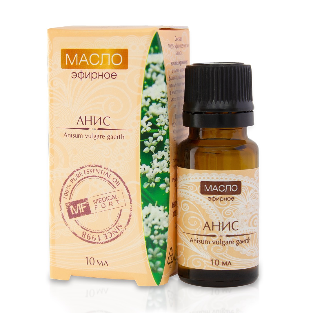 Эфирное масло Анис 100%, 10 мл
