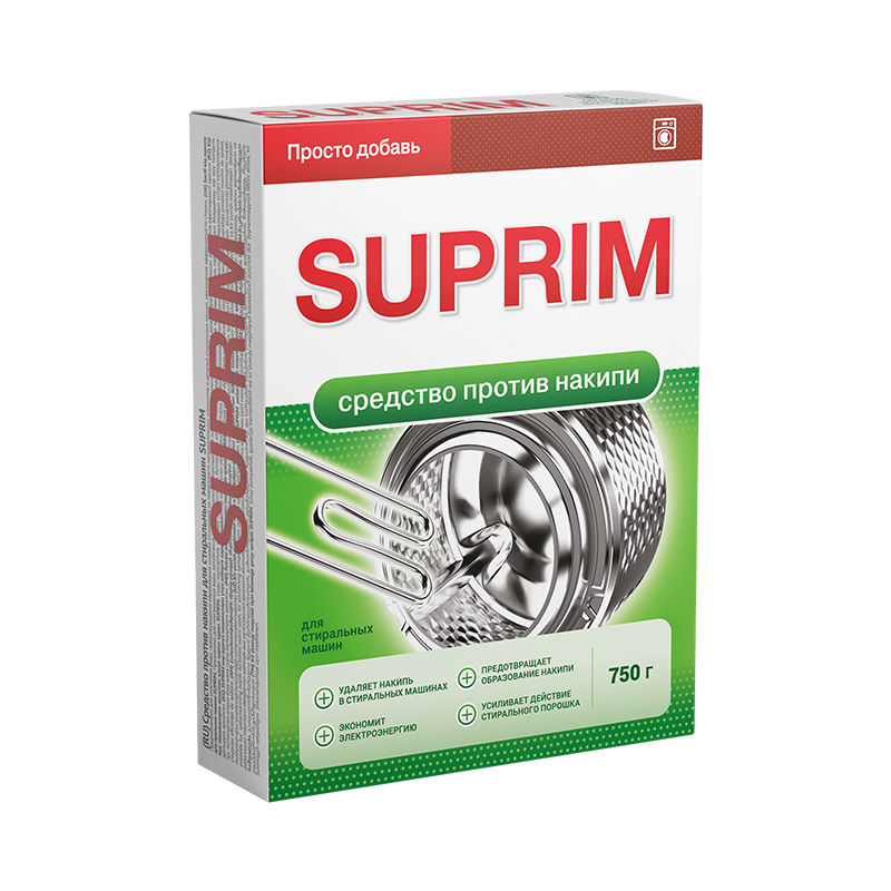 Suprim Средство против накипи 750 г(0,75*18*40)