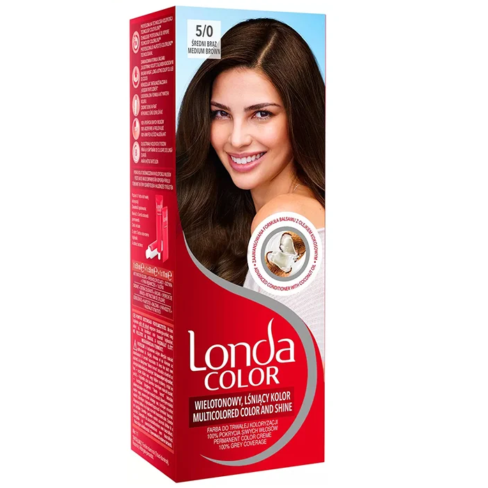 Лонда / Londa Color - Крем-краска для волос тон 5/0