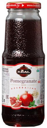 Сок гранатовый Kral 250гр
