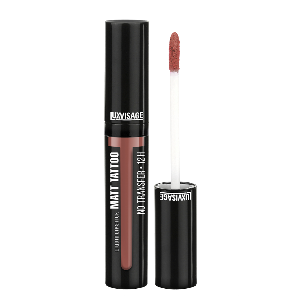 Жидкая губная помада LUXVISAGE MATT TATTOO NO TRANSFER 12H 3,8 г 116 тон