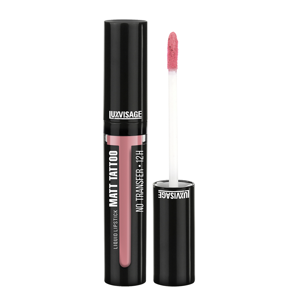Жидкая губная помада LUXVISAGE MATT TATTOO NO TRANSFER 12H 3,8 г 101 тон