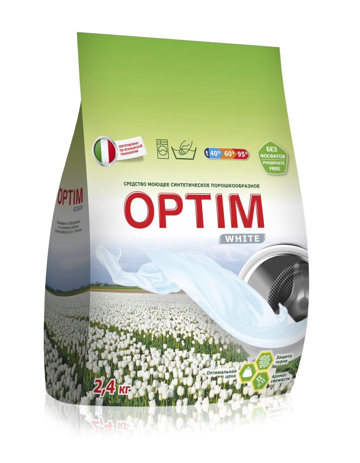 СМС OPTIM WHITE 2,4 кг