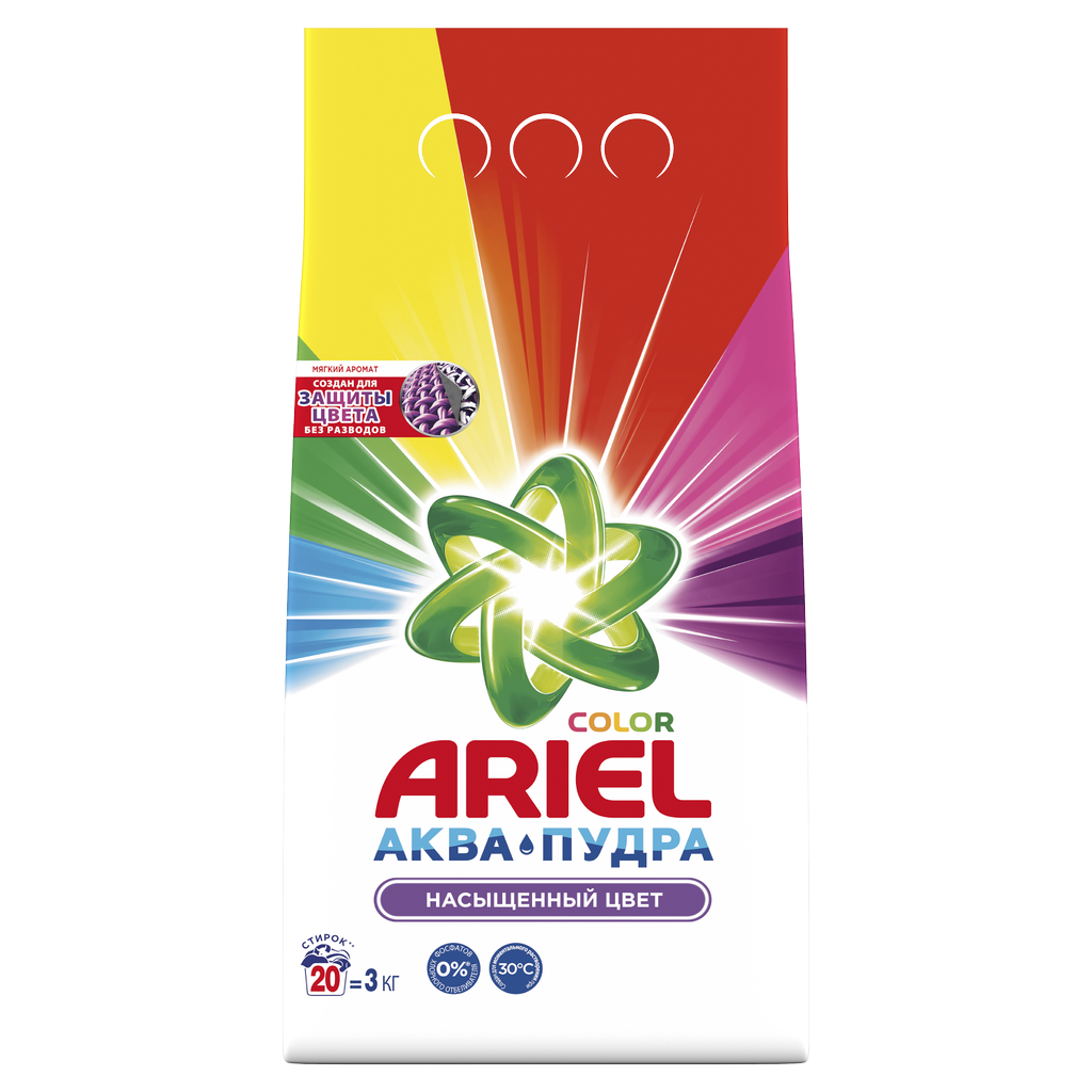 Стиральный порошок Ariel Color 3 кг