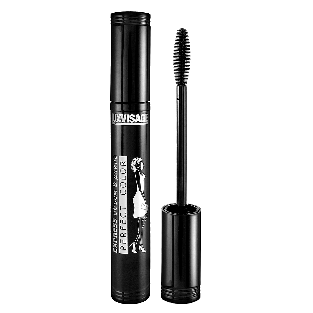 Тушь для ресниц LUXVISAGE Perfect Color 9 г EXPRESS объем & длина