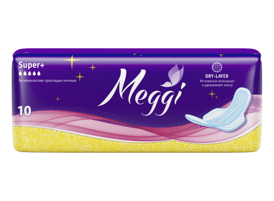 Гиг.прокладки    Супер плюс   Арт. MEG 311.