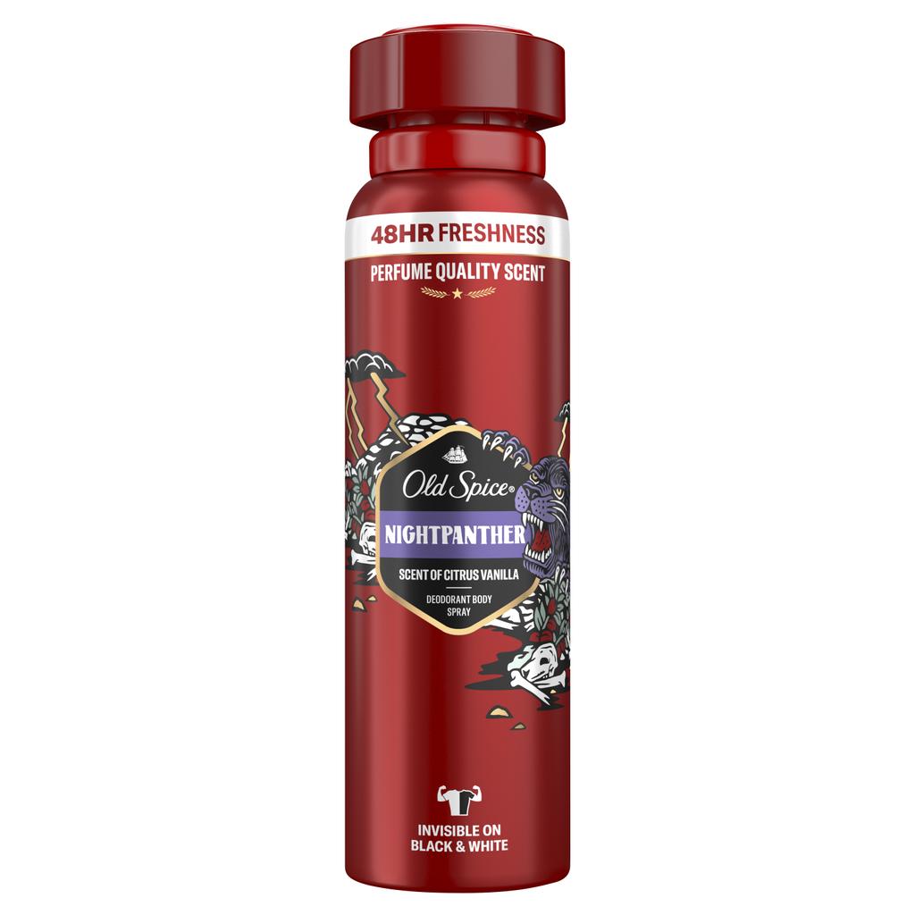 Мужской аэрозольный дезодорант OLD SPICE Night Panther 150 мл