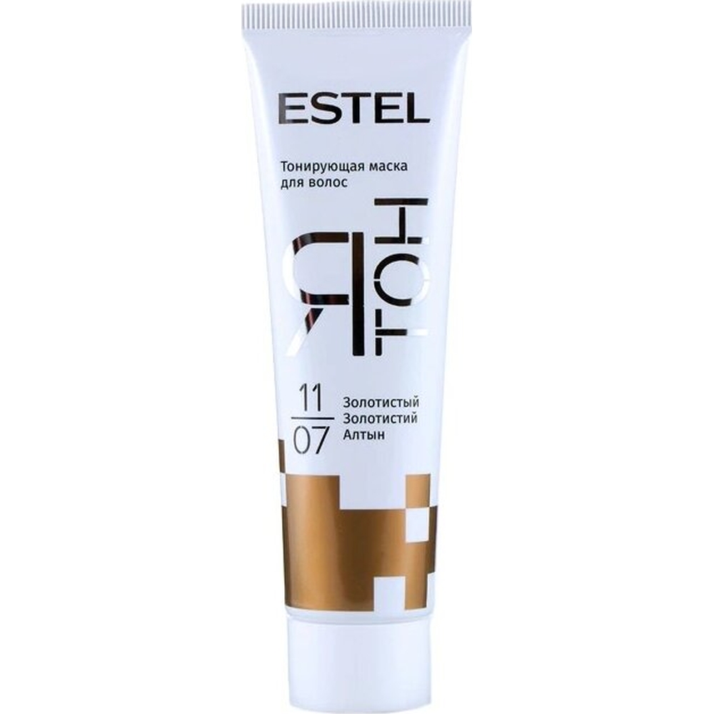 Маска для волос тонирующая ESTEL Я ТОН, тон 11/07 золотистый