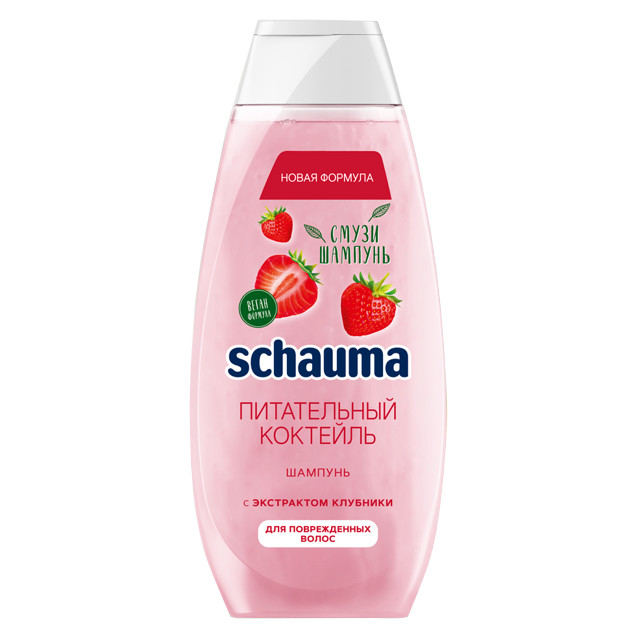 Шаума/SCHAUMA Шампунь "Питательный Коктейль" д/поврежд.волос 370 мл