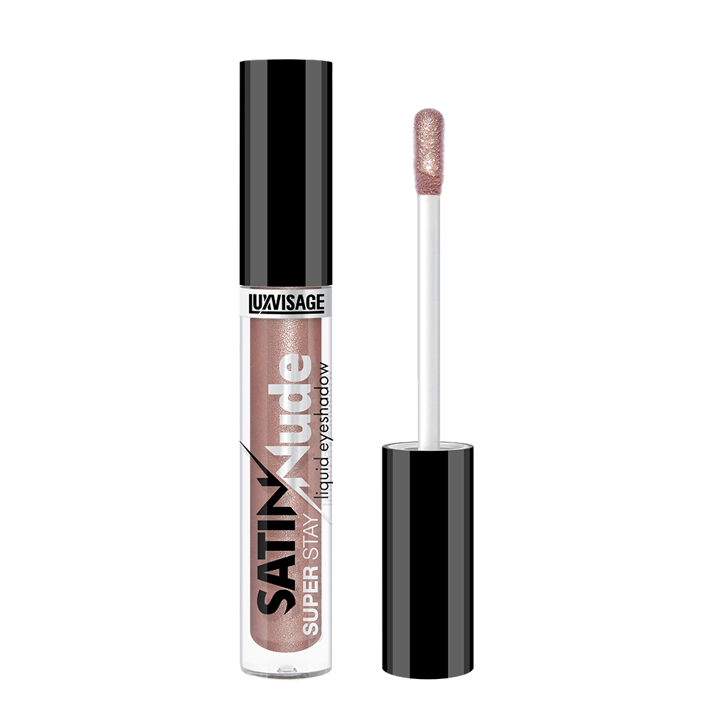 Жидкие тени для век LUXVISAGE SATIN Nude super stay 3,5 г 205 тон