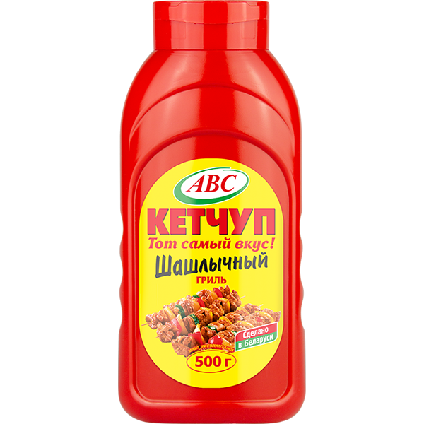 Кетчуп Шашлычный гриль АВС пласт\бут, 500 г