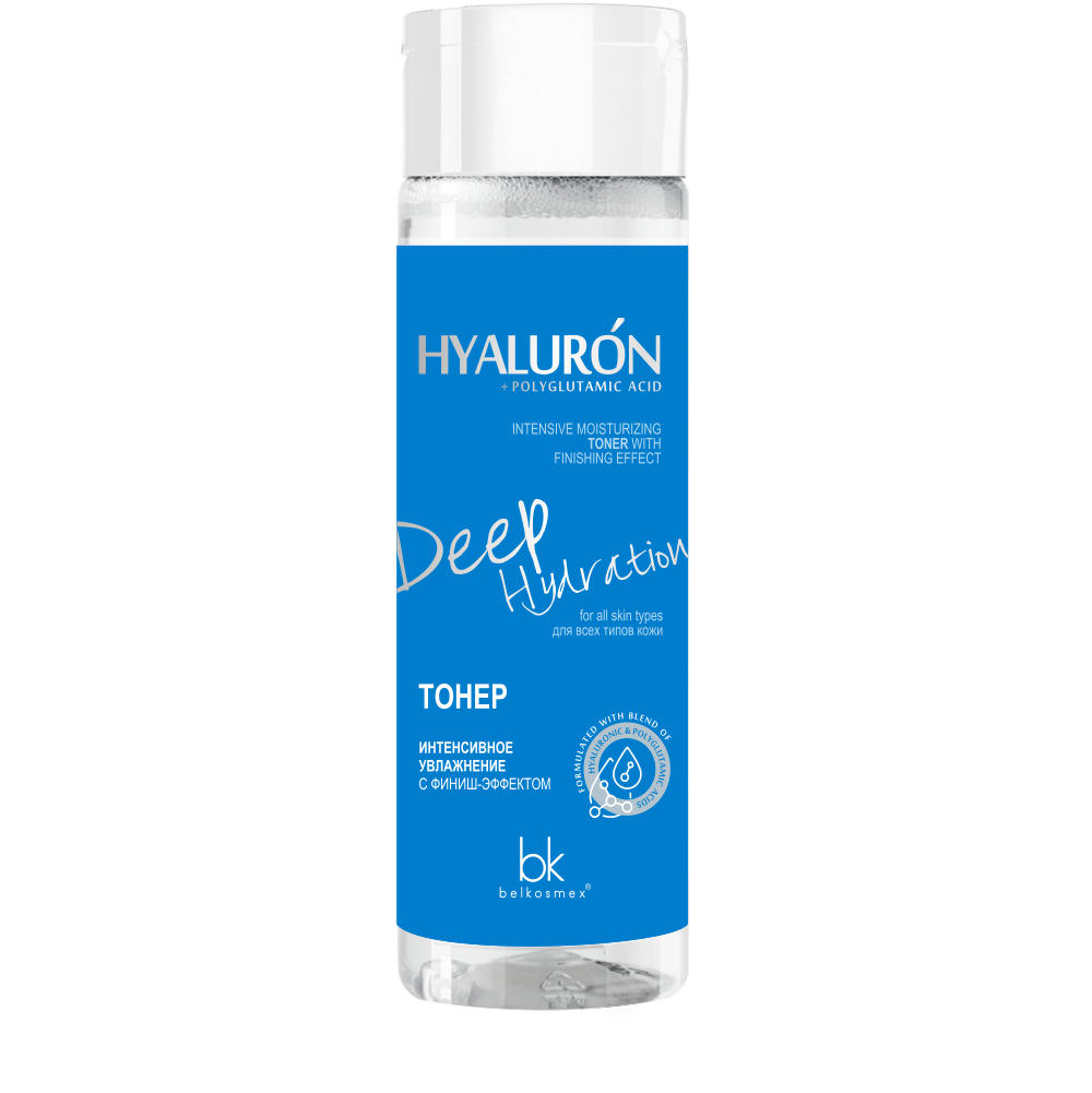 Тонер Интенсивное увлажнение с финиш-эффектом HYALURON Deep Hydration 200 г