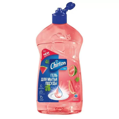 Гель для мытья посуды Чиртон «Арбуз и ежевика», 500мл*