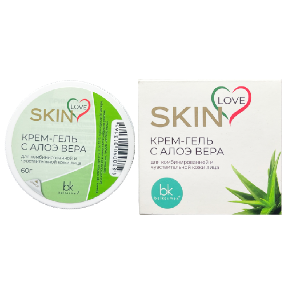 Крем-гель с алоэ вера SKIN LOVE, 60г