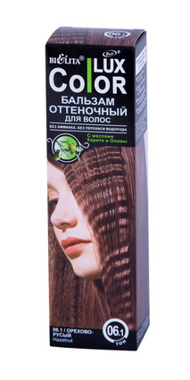 Бальзам оттеночный для волос ТОН 06.1 орехово-русый (туба 100 мл)