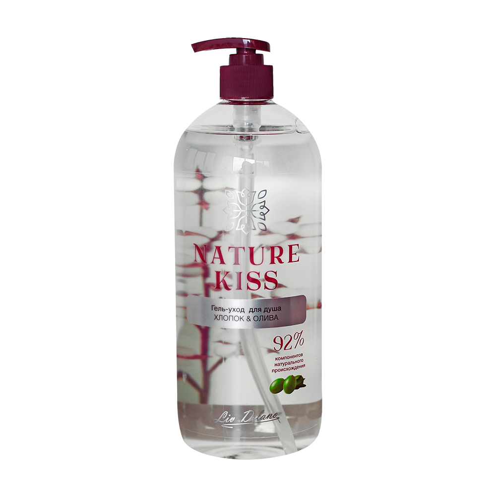 Гель - уход для душа ХЛОПОК & ОЛИВА, 1л