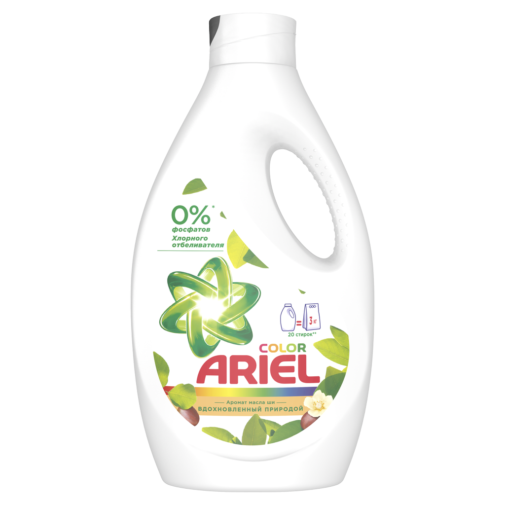 Гель для стирки белья Ariel Масло Ши 1,3 л