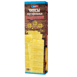 Чипсы картофельные Белорусские без добавок, 100 г
