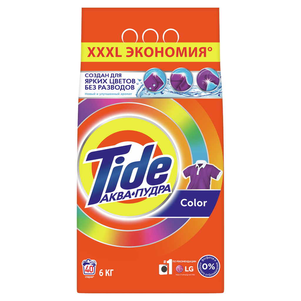 Стиральный порошок Tide Color 6 кг