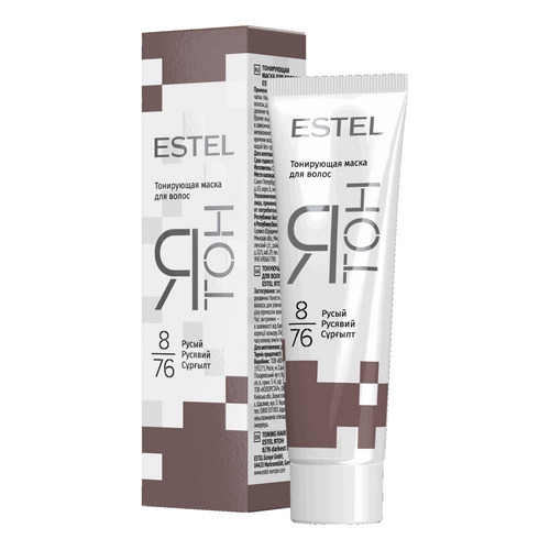 Тонирующая маска для волос ESTEL ЯТОН 8/76 русый 60 мл
