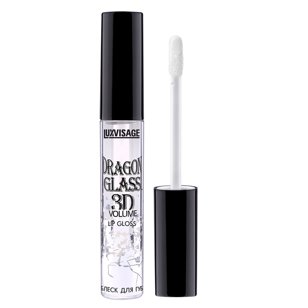 Блеск для губ LUXVISAGE DRAGON GLASS 3D volume 2,8 г 01 тон