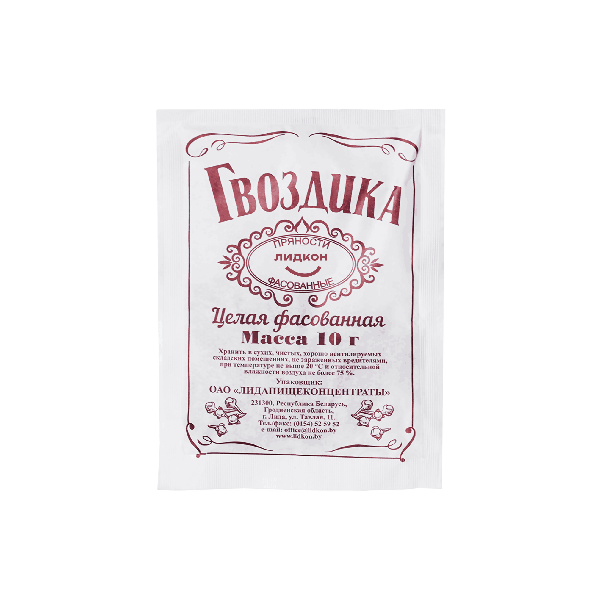 Гвоздика "Лидкон" целая 10г Беларусь