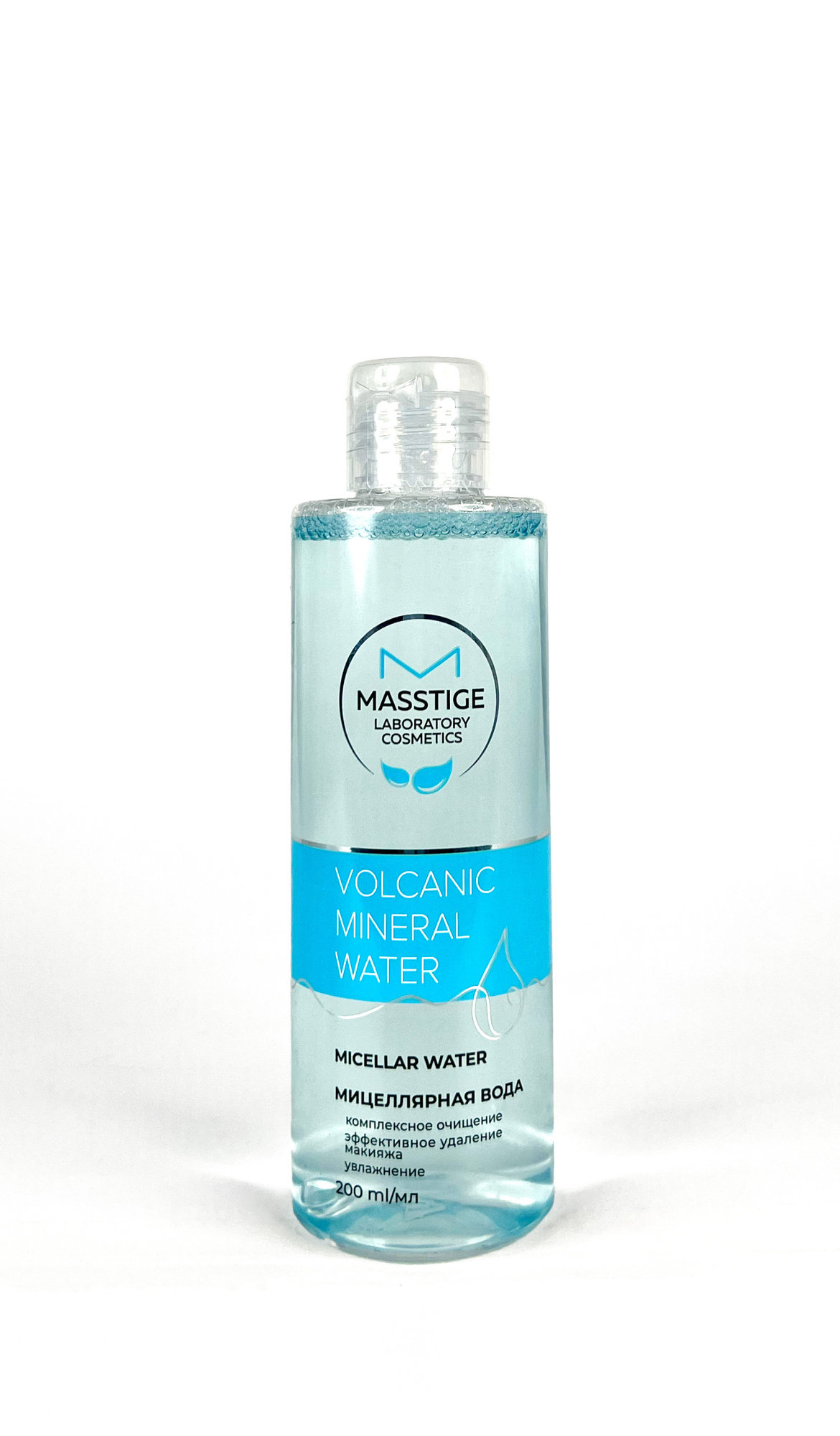 MASSTIGE VOLCANIC MINERAL WATER Мицеллярная вода, 200мл.