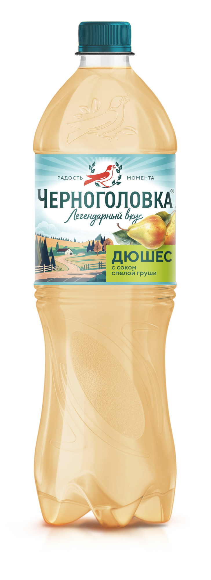 Напиток б/а сильногазированный "Черноголовка" "Дюшес" пэт 1 л.