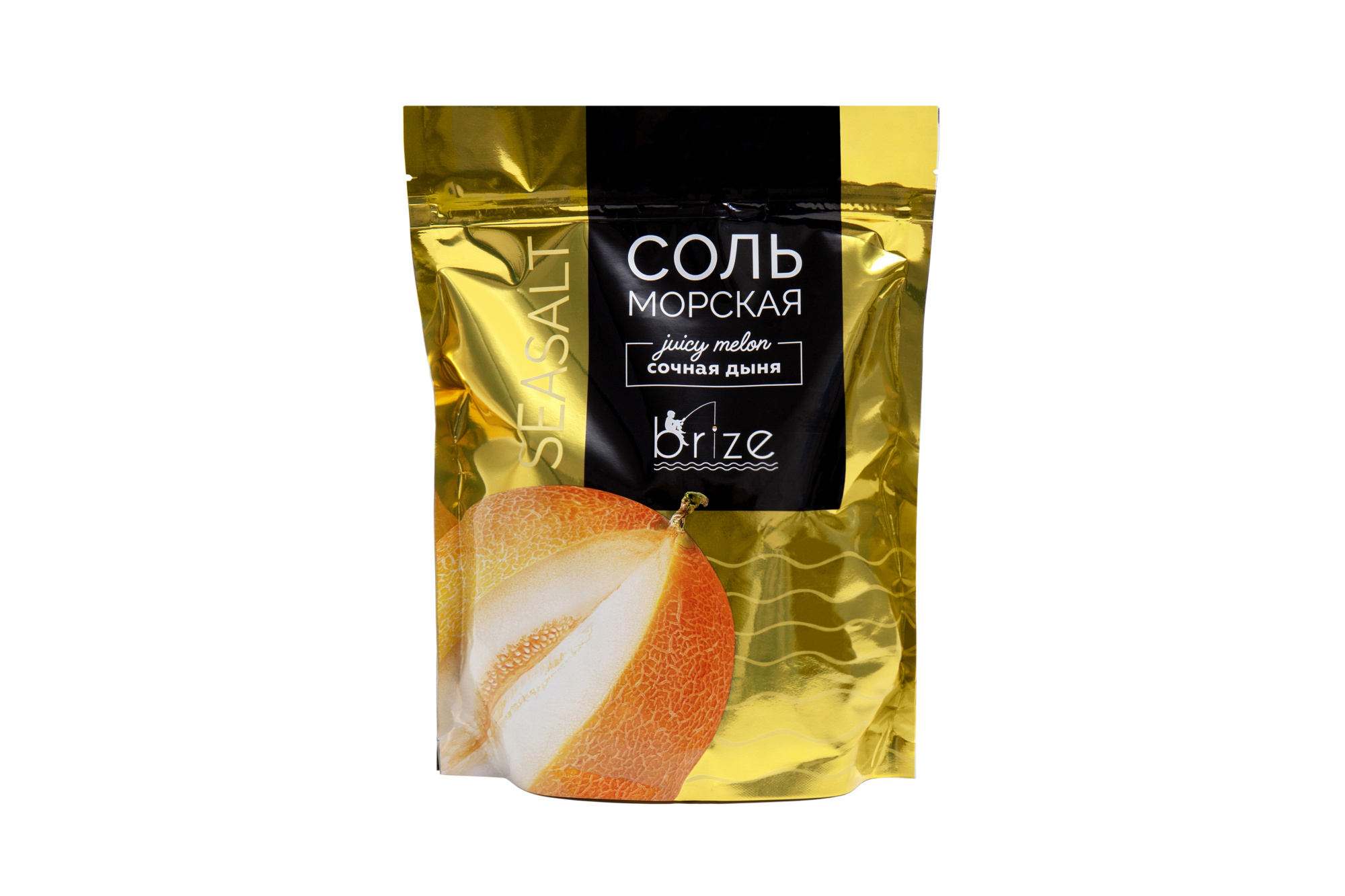 Соль косметическая морская ароматизированная BRIZE "Сочная дыня", 1,1 кг