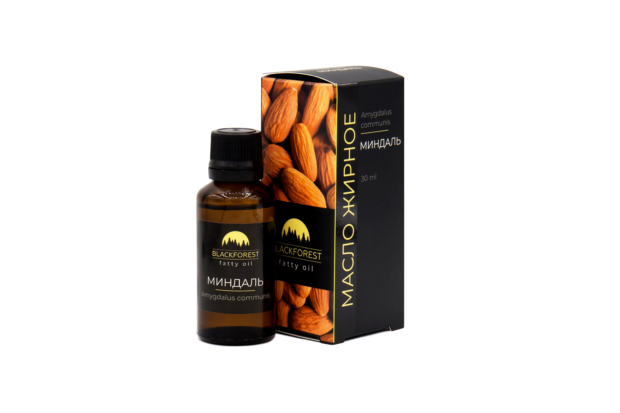 Масло косметическое жирное BLACKFOREST "Миндаль", 30 мл